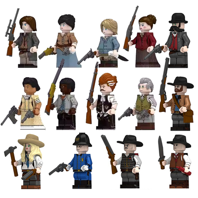 荒野大表哥2西部警察积木