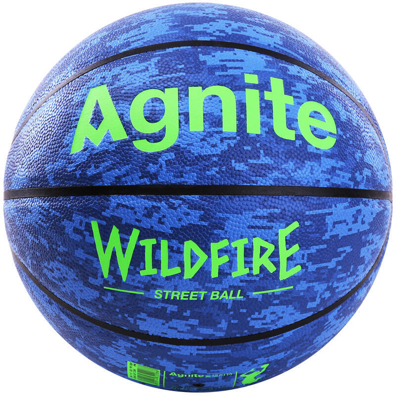 得力炫彩pu耐磨防滑内胆比赛篮球