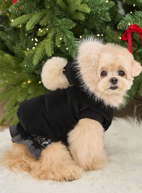 『Memory Pet』韩国its-sunny宠物RDS认证鹅绒黑色连帽马甲背心