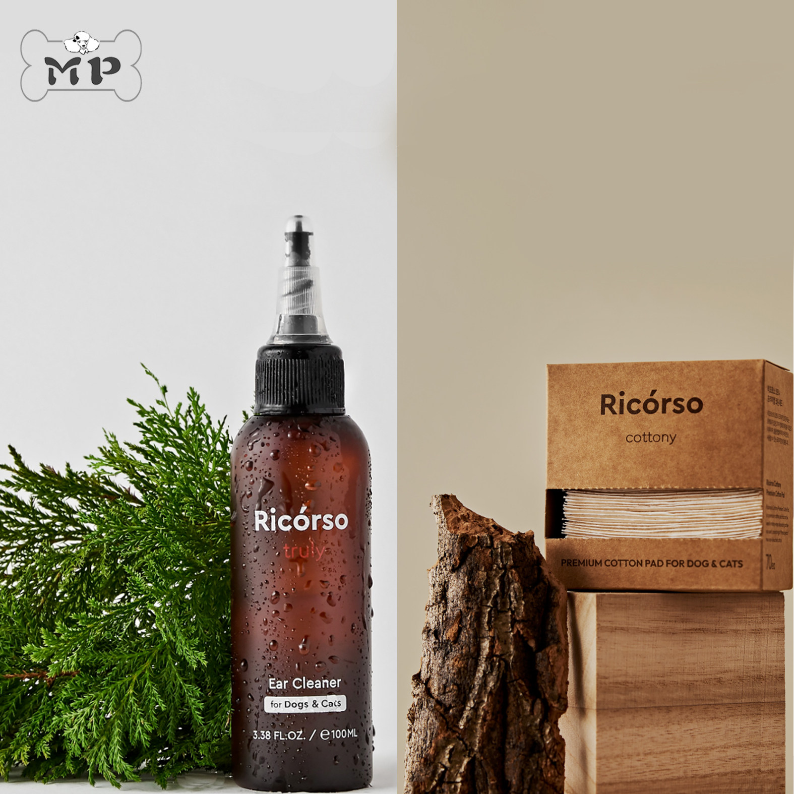 ricorso除臭耳部清洁护理剂棉片图片