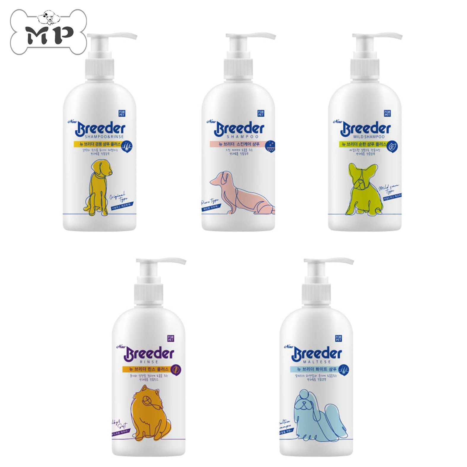 『Memory Pet』韩国Breeder宠物狗马尔济斯约克夏全犬沐浴露香波