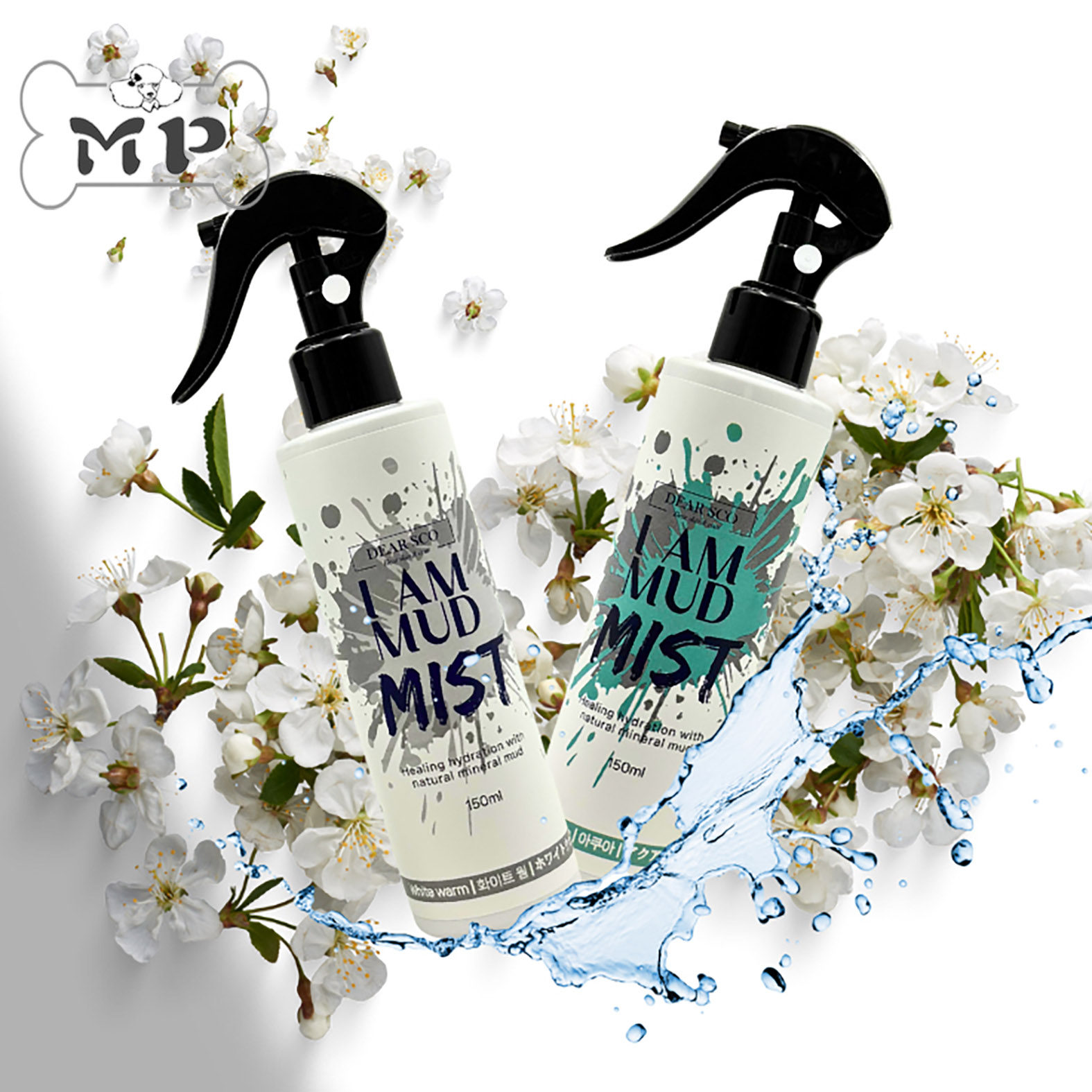 『Memory Pet』韩国代购dearsco宠物猫狗天然矿物泥保湿喷雾150ml