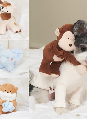 『Memory Pet』韩国meaningless宠物猴子海獭大象安抚发声玩具