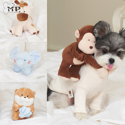 韩代宠物猴子海獭大象发声玩具