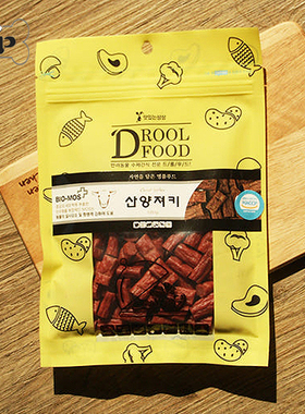 现货~韩国正品Drool Food宠物狗狗改善腹泻山羊肉干训练零食