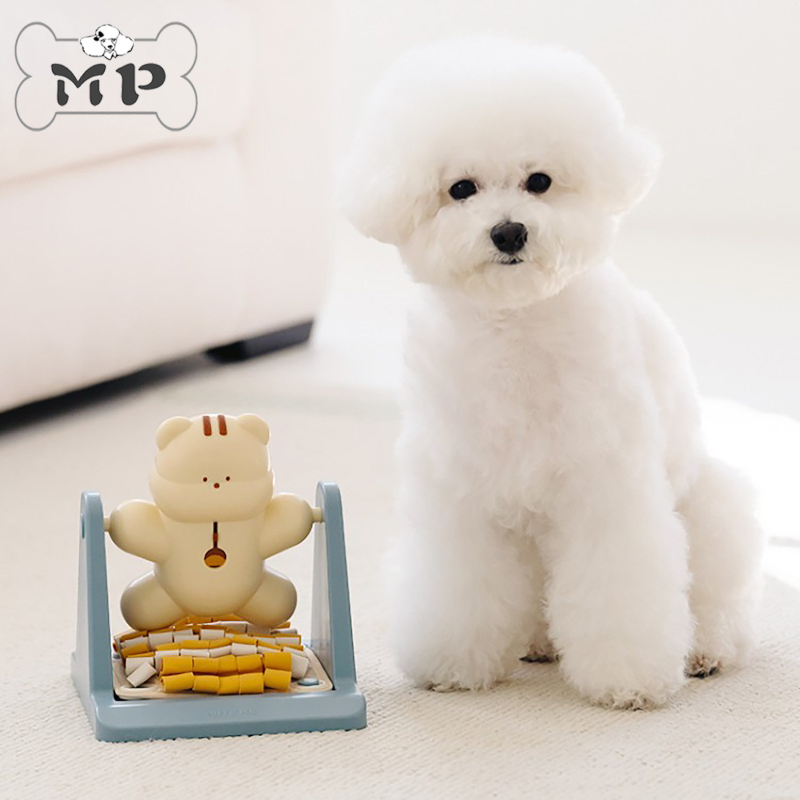 韩代宠物狗松鼠漏食藏食毯玩具