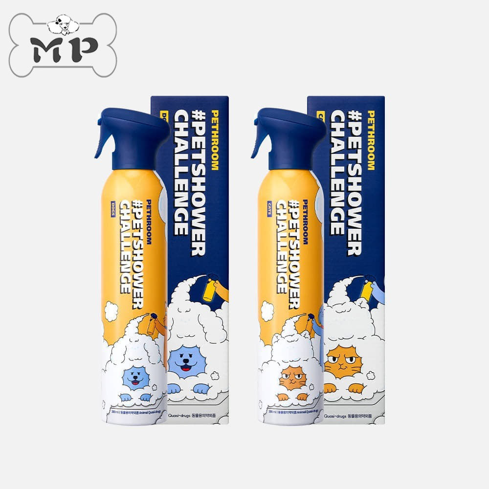 部分现货~韩国pethroom宠物猫狗绵密泡沫保湿沐浴香波300ml