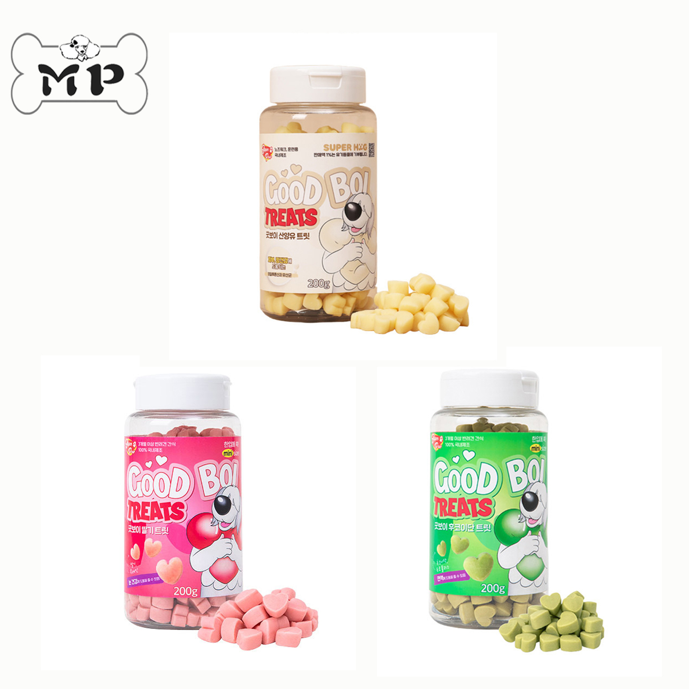 韩代宠物山羊奶草莓减肥低卡零食