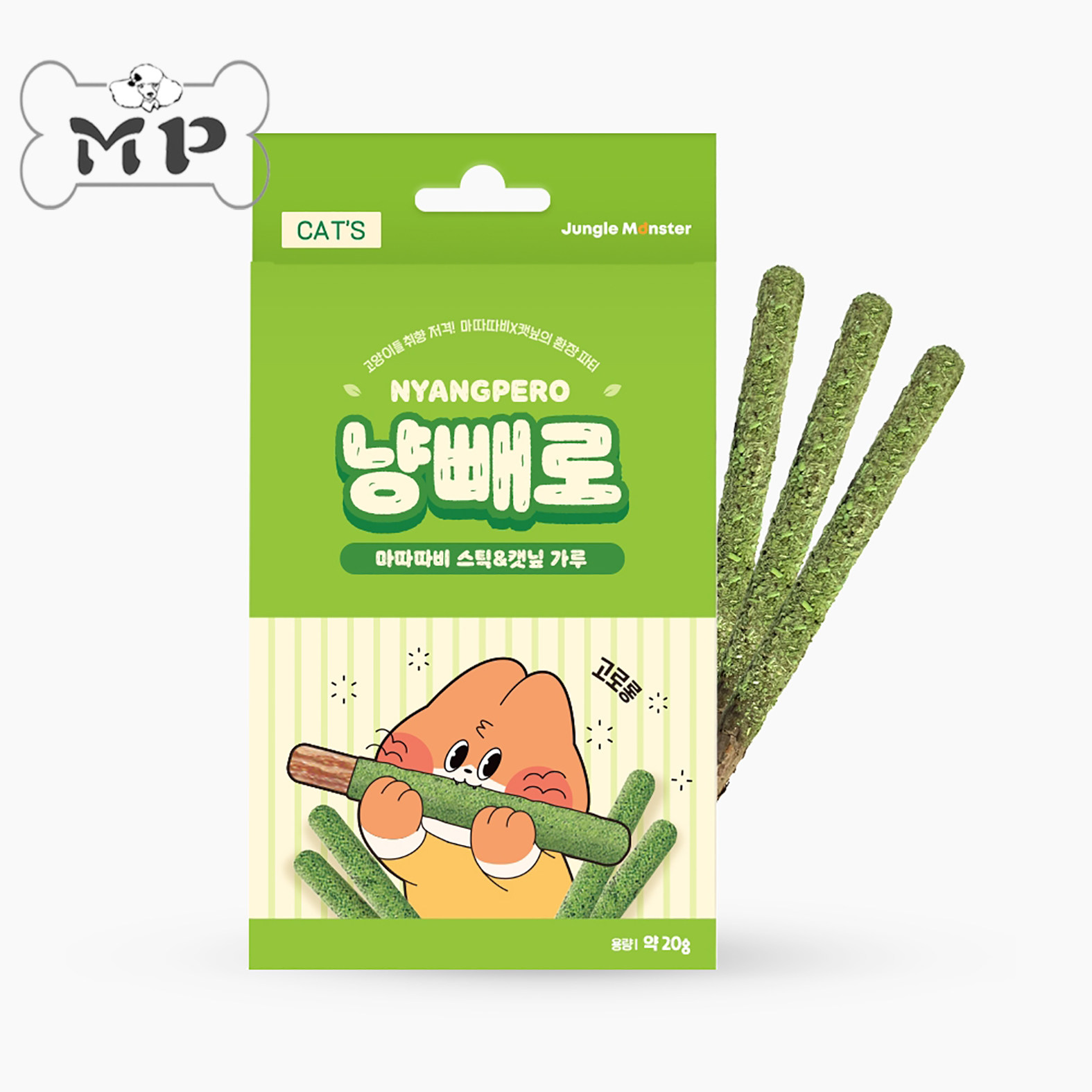 现货~韩国YOGISSO宠物猫咪磨牙天然猫薄荷木天蓼棒零食