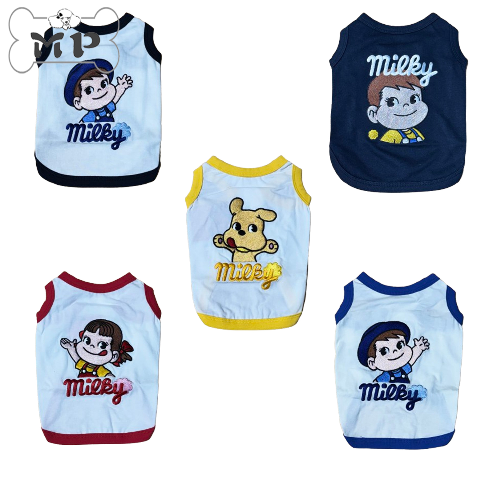 韩代宠物牛奶妹牛奶仔可爱背心