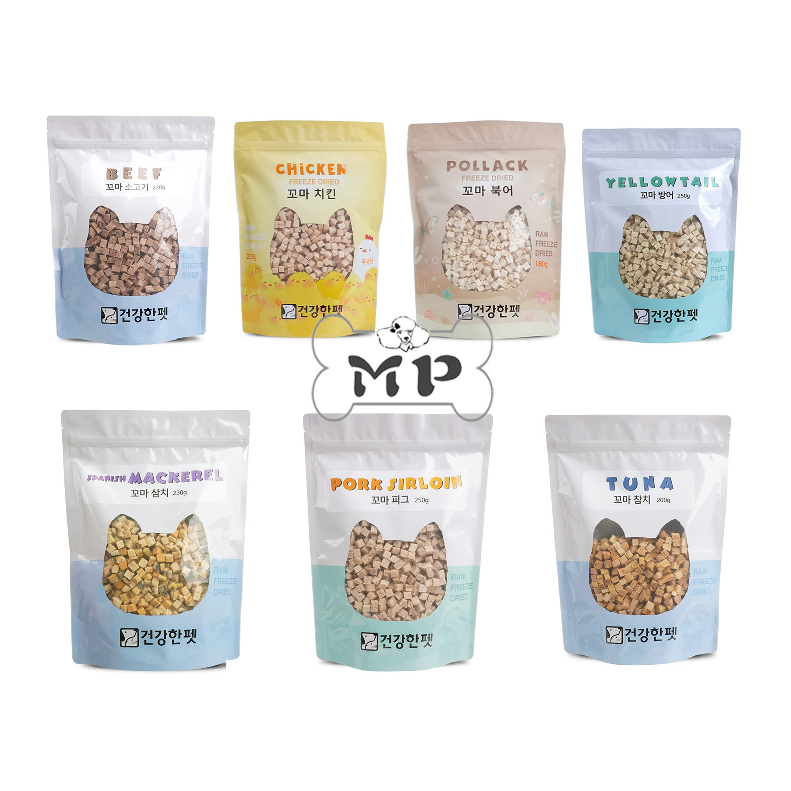 『Memory Pet』韩国healthypets宠物明太金枪鱼鸡肉牛肉猪肉冻干,宠物/宠物食品及用品,狗冻干零食,淘宝优惠券,粉丝福利购,淘宝优惠卷