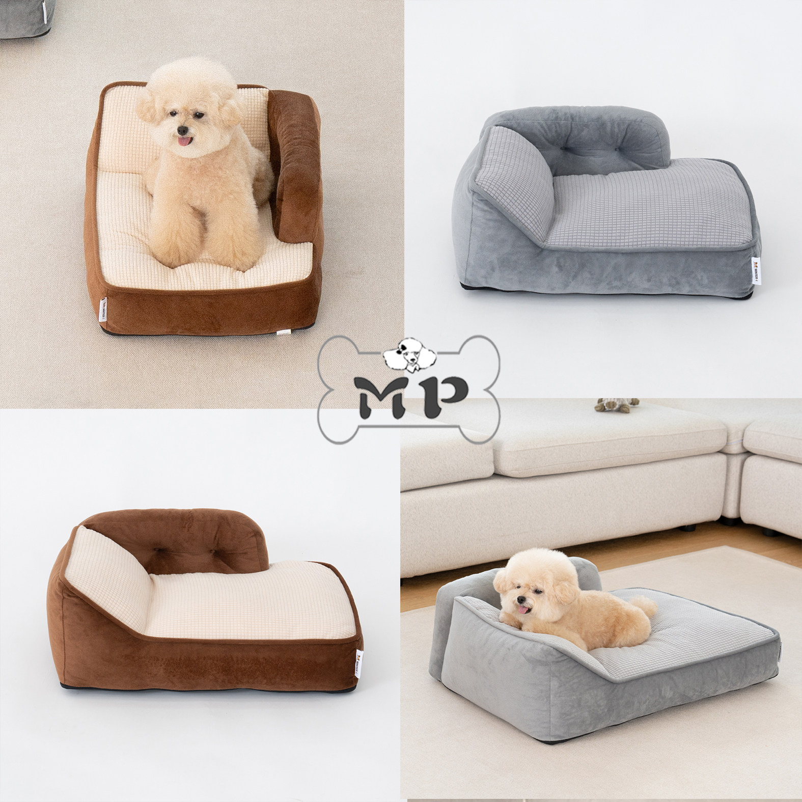 『Memory Pet』韩国正品winter-i宠物猫狗柔软舒适扶手防滑沙发