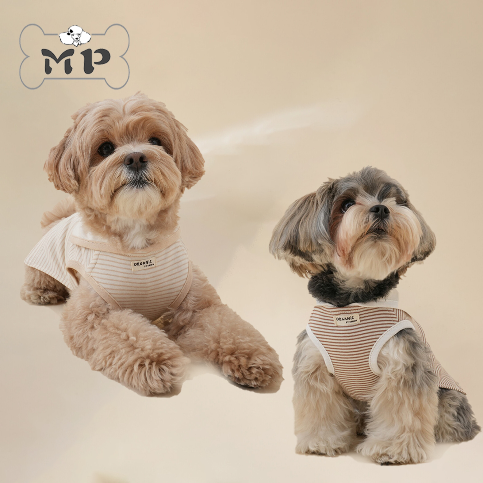 韩代宠物名字定制舒适条纹上衣