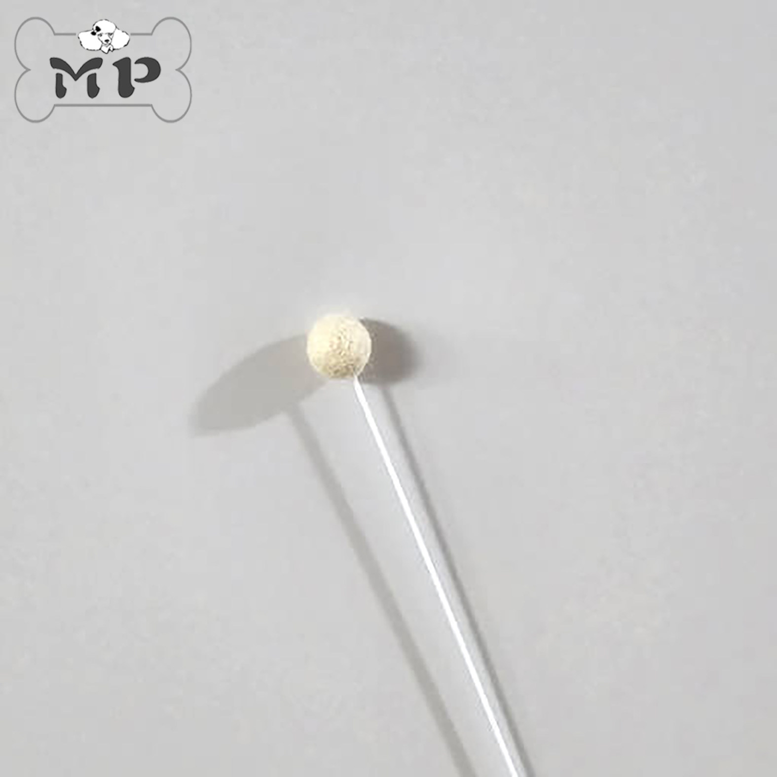 韩代宠物仿糖果羊毛球逗猫棒玩具