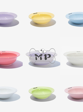 『Memory Pet』韩国bridge宠物猫狗彩色釉面陶瓷飞碟碗dish合集