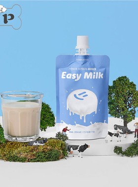 现货~韩国easy milk宠物猫狗A2原乳增强抵抗力牛奶50ml