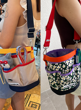 现货~韩国正品ICANDOR宠物户外遛狗防水单肩收纳包妈咪包