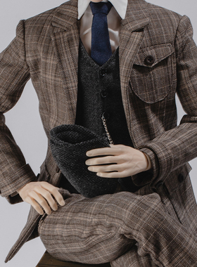 BJD/SD娃娃西装RD大叔白王/红王官配西服西裤Rc70-83/Rc70-82现货