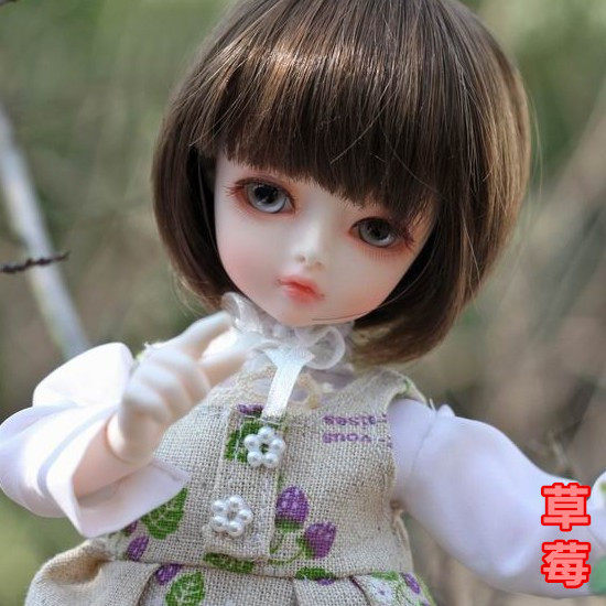 樱桃城堡6分女草莓正版BJD娃娃SD
