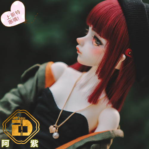 2D4分女娃阿紫BJD娃娃正版SD潮玩