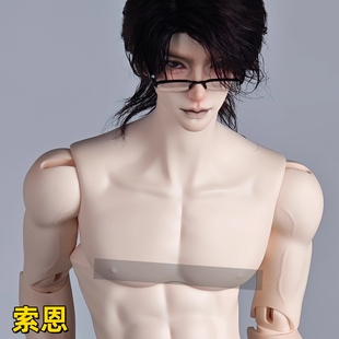 MYOU正版BJD娃娃素体SD男娃75cm大叔索恩 叔体配身单头关节手整娃