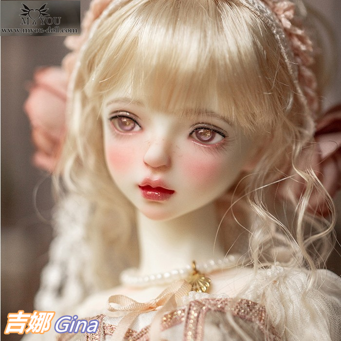 正版BJD娃娃mini特体MYOU6分吉娜