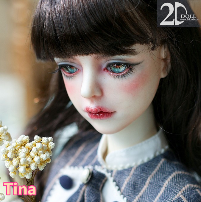 2D3分女缇娜BJD娃娃正版SD女人偶