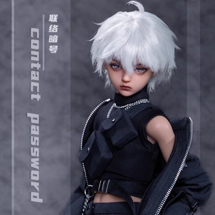 1/4BJD娃娃衣服CD4分男款娃衣裤子联络暗号诺亚官服嘻哈风休闲装