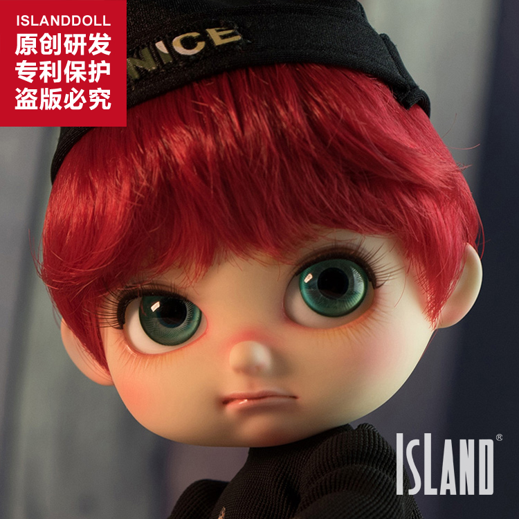 岛社8分表情包鬼马包正版BJD娃娃
