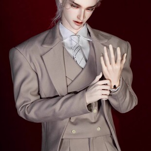 BJD娃娃衣服SD男装Ringdoll75叔体西装衬衣领带 霸总现代修身男装