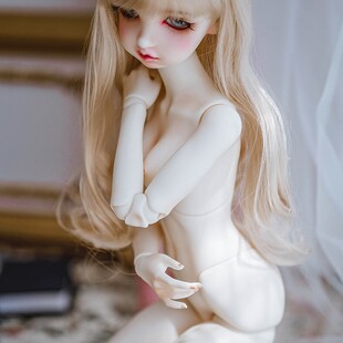 赤木社-1/4BJD女娃身体SD4分大球体双关节单身体新素体(85折免邮)