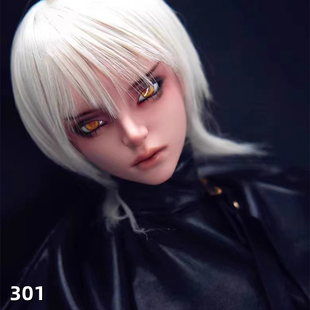 UFDOLL正版BJD娃娃SD男体70大叔塑胶素头301/302单头练妆头(现货)