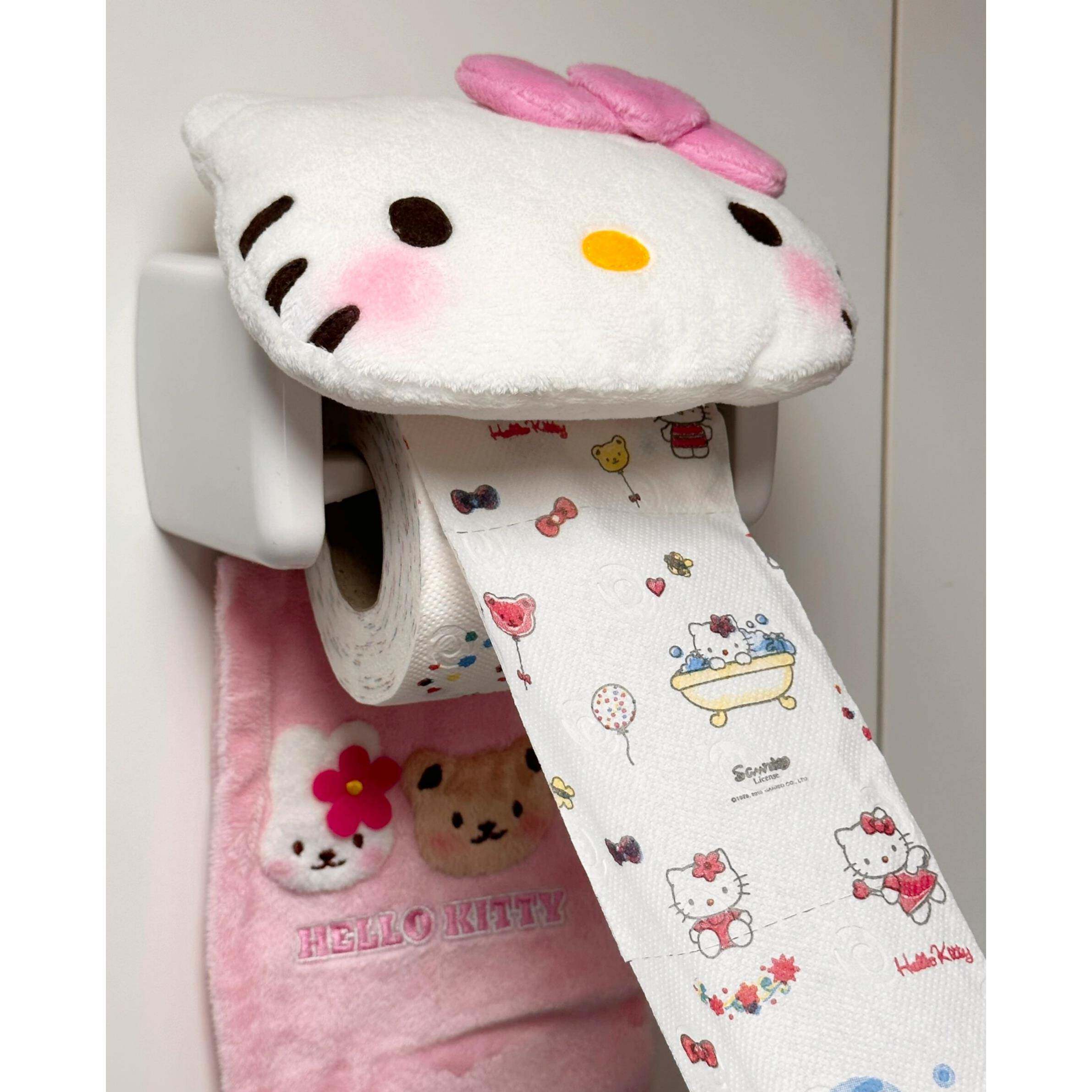 HelloKitty卷纸kt猫印花卷筒纸凯蒂猫面纸卫生间纸巾擦手纸巾家用
