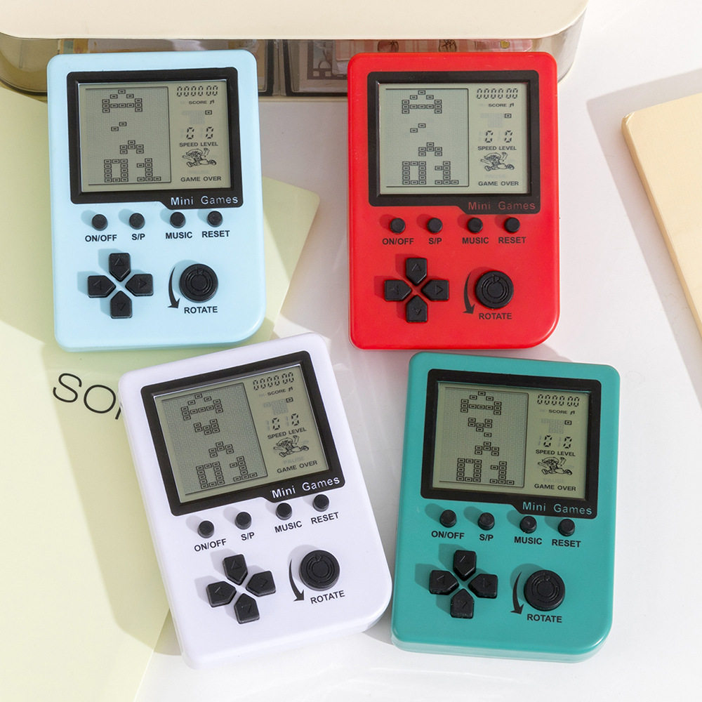 经典大屏幕掌上游戏机MiniGame俄罗斯方块游戏机玩具儿童益智礼品