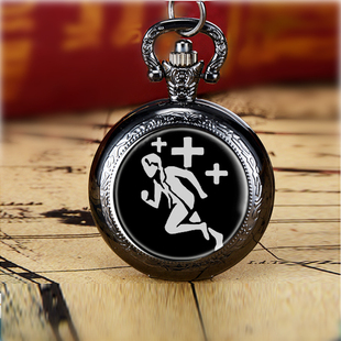 第五人格怀表项链表s牌求生监管搏命窗弹圆形飞轮创意个性礼物表