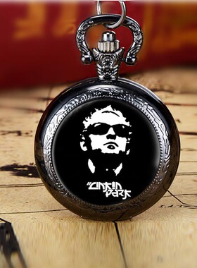 林肯公园linkin park 摇滚周边青少年怀表项链表创意个性礼物表