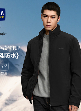 【防风防水】海澜之家索罗娜保暖棉服25秋冬新立领棉衣厚外套男装
