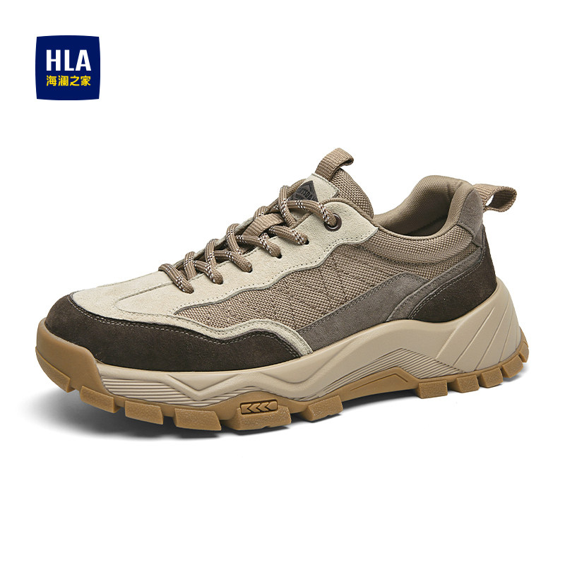HLA/海澜之家男鞋新款秋季时尚高街潮流低帮工装鞋男百搭运动户外