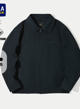 海澜之家POWER YOUNG翻领灯芯绒休闲夹克25秋新巴恩风厚外套男装