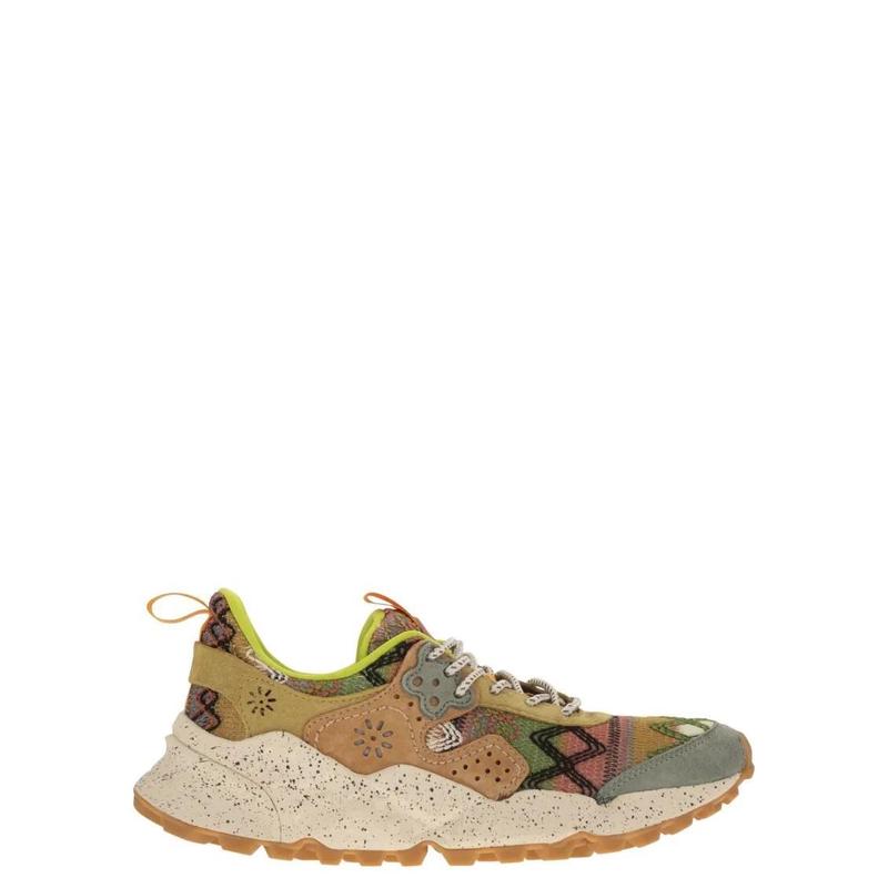 代购Flower Mountain山雾花野女士跑步鞋轻质防滑内垫透气设计