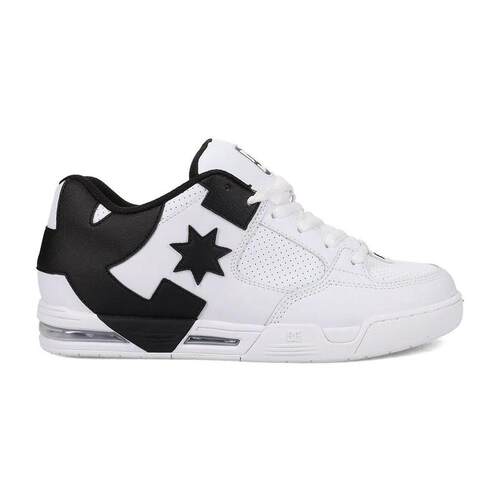 海外代购DC SHOES男士运动休闲鞋气垫缓震轻量中底低帮黑白配色