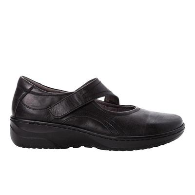 代购Propet波派女士玛丽珍鞋透气吸汗软底轻便全粒面皮革鞋面