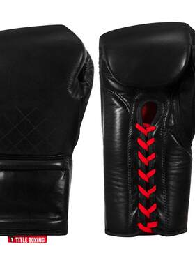 代购Title Boxing男女拳套防护减震真皮透气拳击训练手套爆款