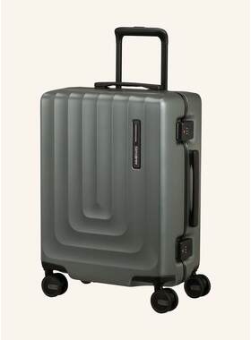 海外代购Samsonite/新秀丽男士旅行箱静音万向轮TSA密码锁黑色