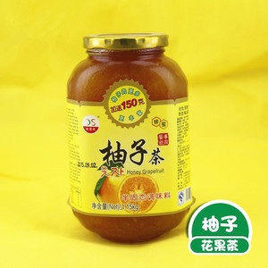 包邮合康成蜂蜜柚子茶蜂蜜果味茶1.15kg 柚子饮料浓浆沙冰果汁用
