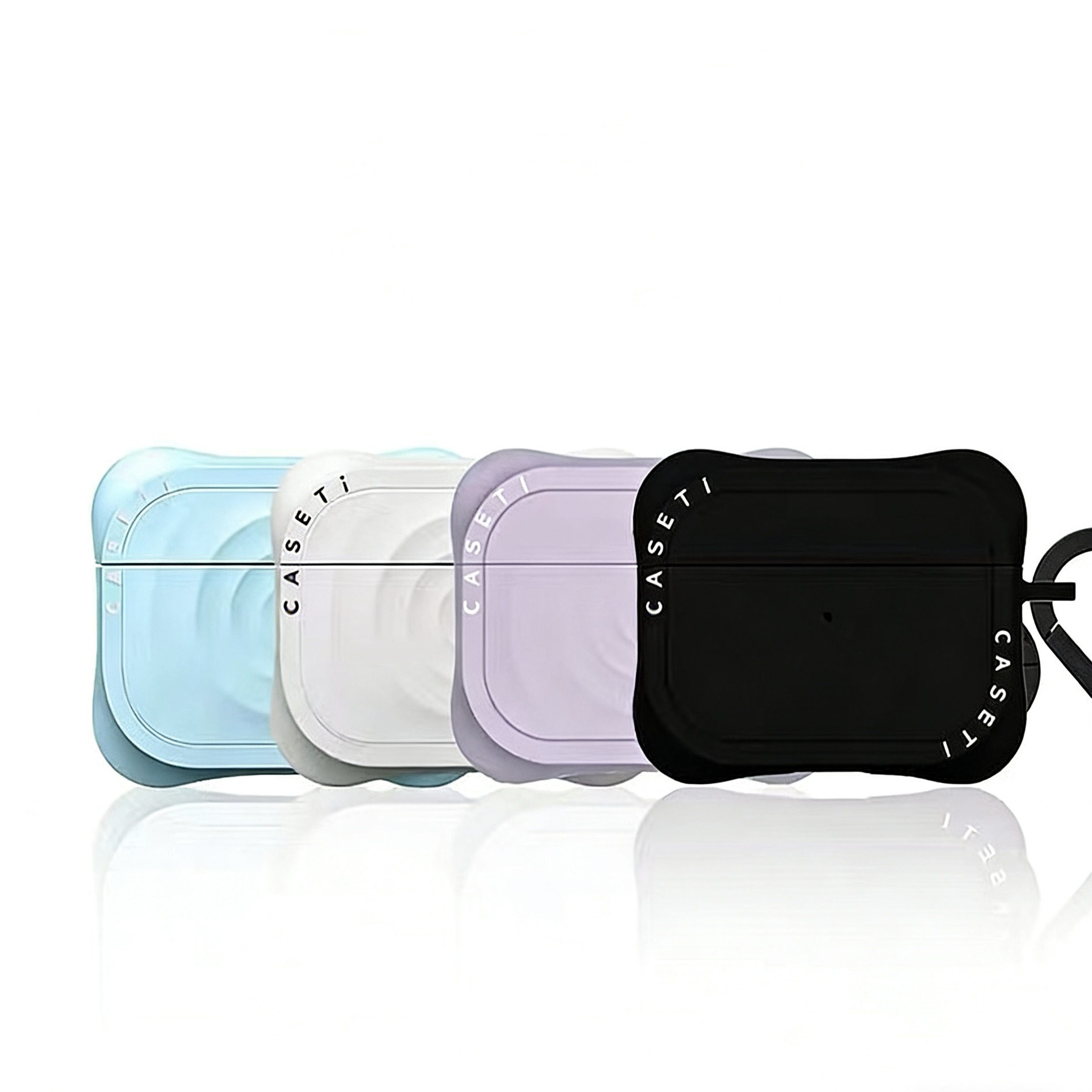 苹果波漾耳机套简约波浪适用于AirPods Pro1/2/3代AirPods3/4代保护套个性网红同纯色液态硅胶无线蓝牙耳机壳,3C数码配件,耳机保护套,淘宝优惠券,粉丝福利购,淘宝优惠卷