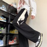 秋冬时尚舒适配色青少年运动休闲裤XZ302B-1-K438P42，男装休闲裤，星座302B-1