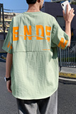 夏季新款冰丝短袖男士休闲宽松短袖男个性T恤XZ304B-T3102P32，男装T恤，星座302B-1
