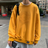 秋季新款港风宽松潮时尚休闲卫衣XZ304B-W5510P30，男装卫衣，星座302B-1