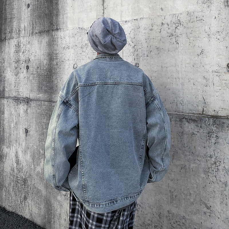 秋冬男生时尚舒适潮流休闲牛仔夹克XZ302B-1-JK610P65,男装夹克,星座302B-1